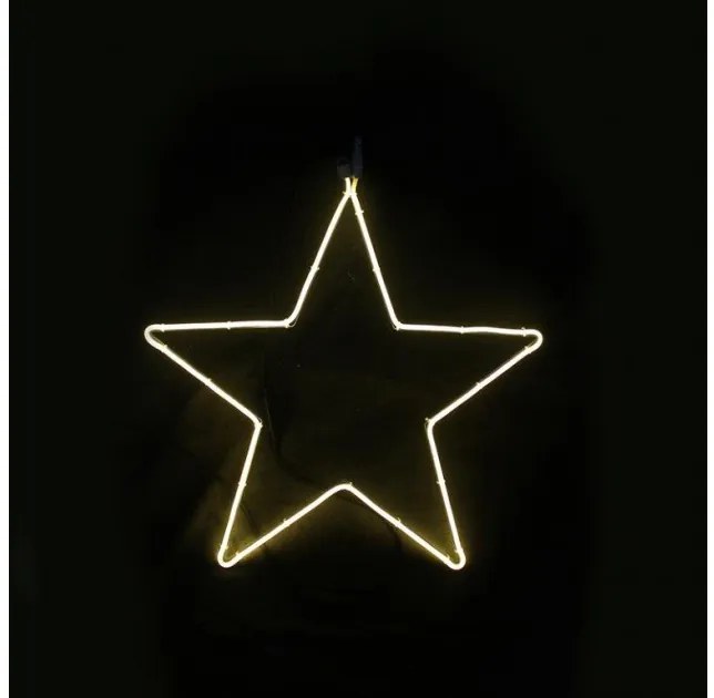 Χριστουγεννιάτικο Αστέρι με 200 NEON LED IP44 STAR ACA X082001415 Κίτρινο