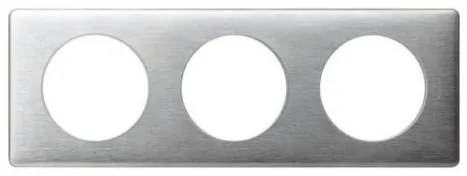 Πλαίσιο 3 Θέσεων Αλουμίνιο Celiane Anodised 068923 Legrand-68923-Αλουμίνιο 068923