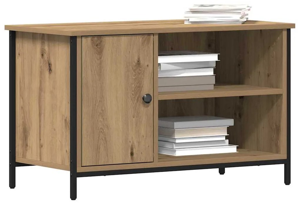 vidaXL Ντουλάπι TV artisan δρυς 80 x 40 x 50 cm Επεξεργασμένο ξύλο