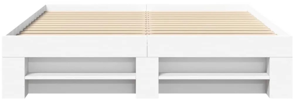 vidaXL Πλαίσιο κρεβατιού χωρίς στρώμα 160x200 εκ. Επεξεργασμένο Ξύλο