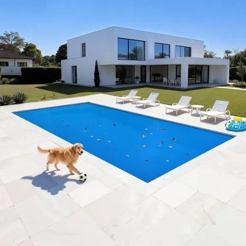 VEVOR Solar Pool Cover, 10.97 x 5.49m Rectangle Pool Bubble Cover, 8 Mil Pools Solar Blanket with Bubble &amp; PE Material, Daytime Heat Absorption, Nighttime Heat Retention, Heat Retaining Solars Covers, Blue