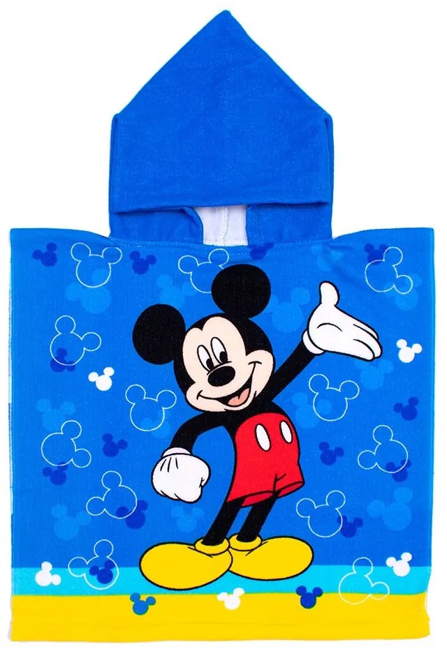 Πόντσο Θαλάσσης Disney Mickey 06 Quick Dry Blue DimCol