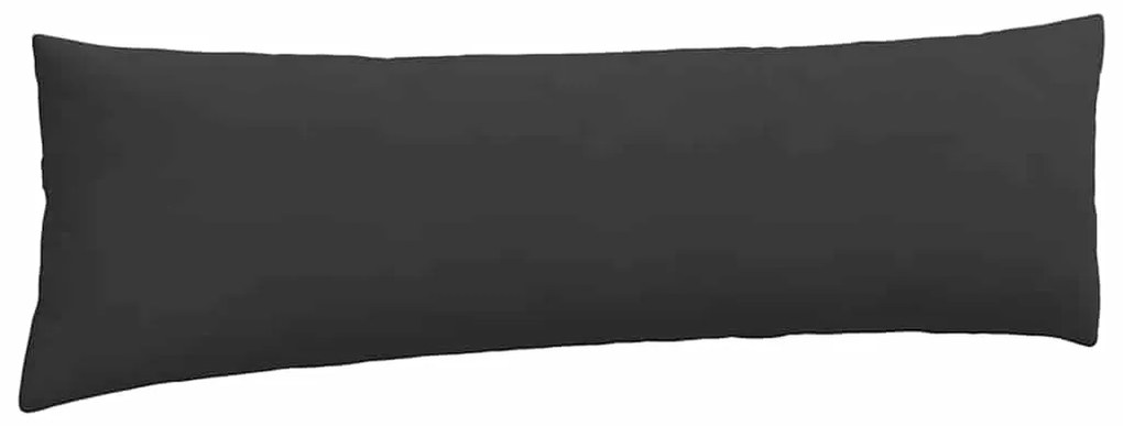 vidaXL Μαξιλάρι Καναπέ 2 pcs Μαύρο 145 x 40 εκ. ύφασμα