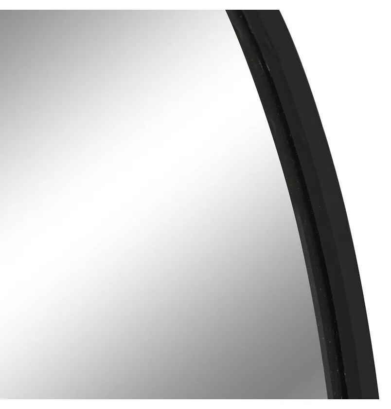 Τοίχο καθρέφτη Home ESPRIT Μαύρο Σύγχρονη 45 x 2 x 68 cm