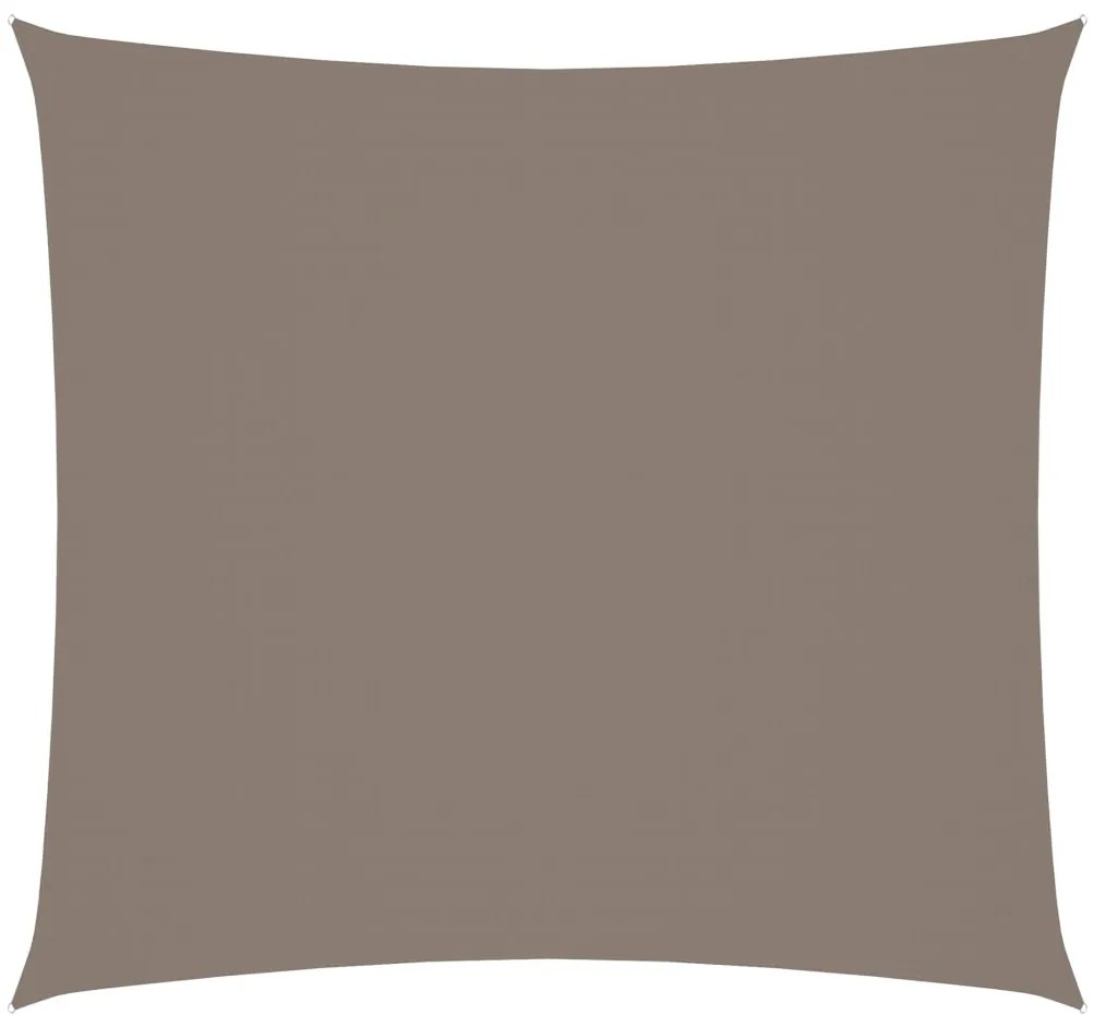 vidaXL Πανί Σκίασης Τετράγωνο Taupe 4,5 x 4,5 μ. από Ύφασμα Oxford