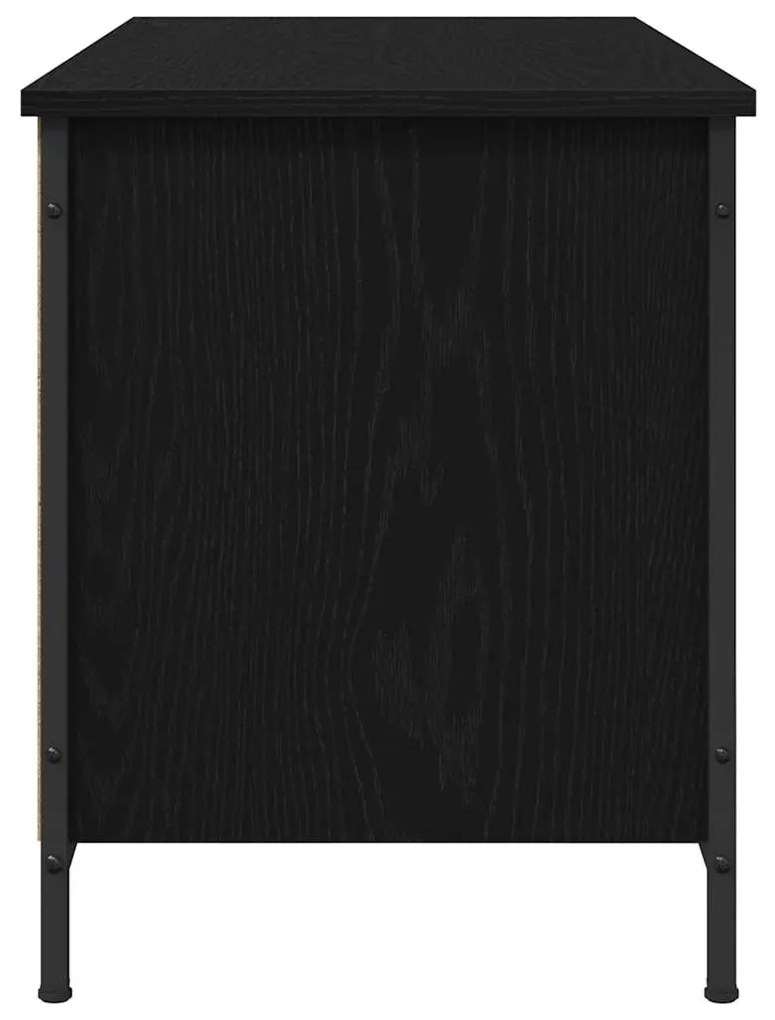 vidaXL Ντουλάπι TV Μαύρη Οξυά 100 x 40 x 50 cm Επεξεργασμένο ξύλο