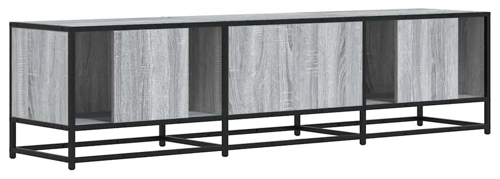 vidaXL Έπιπλο Τηλεόρασης Γκρι Sonoma 160x35x41 εκ. Επεξ. Ξύλο