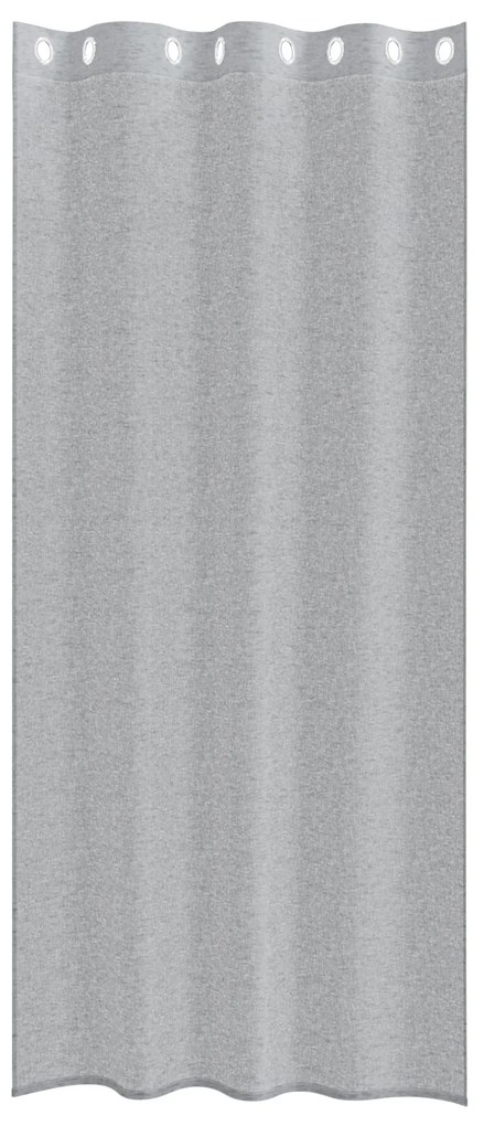 vidaXL Κουρτίνες 2 pcs Σκούρο γκρι 140 x 225 cm Πολυεστέρας
