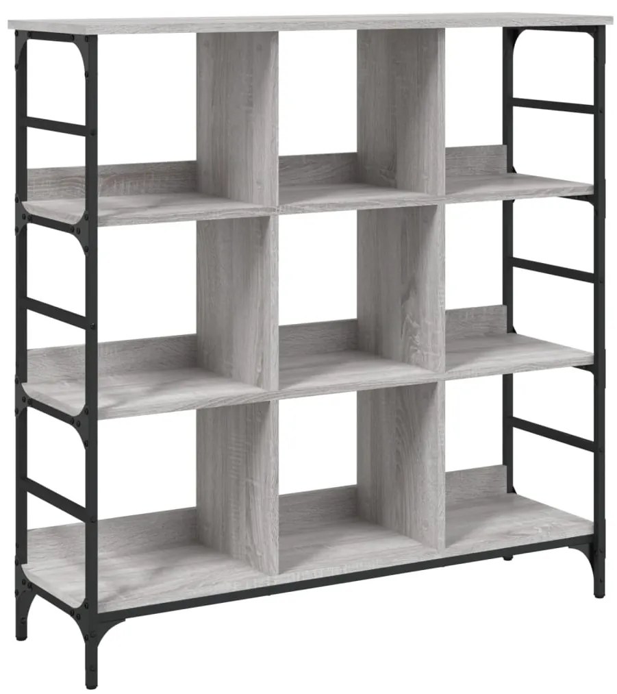 vidaXL Ραφιέρα Γκρι Sonoma 102 x 32 x 103,5 εκ. από Επεξεργασμένο Ξύλο