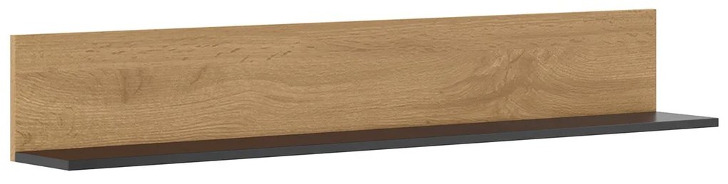 Ράφι Τοίχου ONIX Appalachian Oak/Ανθρακί 130x20x17.5