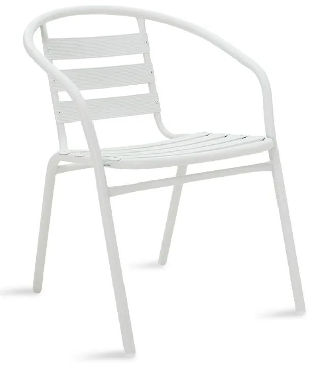 Τραπεζαρία Valor-Tade σετ 5τεμ μέταλλο λευκό