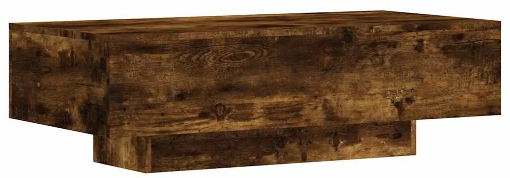 vidaXL Τραπεζάκι Σαλονιού Καπνιστή Δρυς 100x49,5x31 εκ. Επεξεργ. Ξύλο