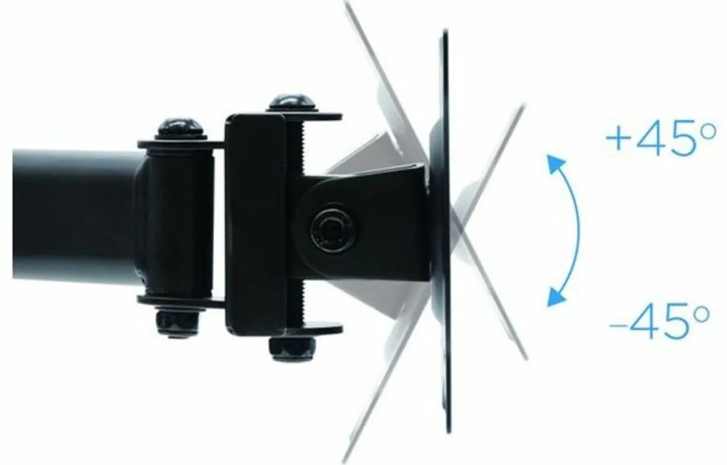 Βάση TV για Γραφείο TooQ DB1327TN-B 13&quot;-27&quot; 8 kg Μαύρο