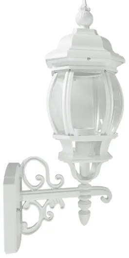 Απλίκα Φωτιστικό Τοίχου E27 Φανάρι 60W IP45 ACA-HI6189WMS-Λευκό HI6189WMS