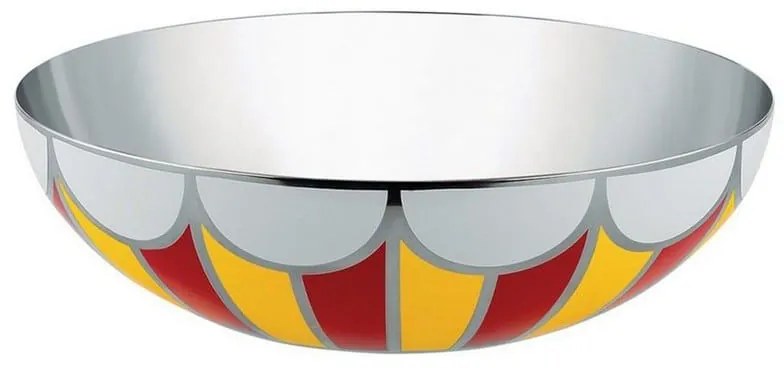 Μπολ Διακοσμητικό Circus MW55/32 Φ32x10cm Ανοξ. Ατσάλι Multi με Δώρο 2 Δαχτυλίδια Πετσέτας Alessi Stainless Steel
