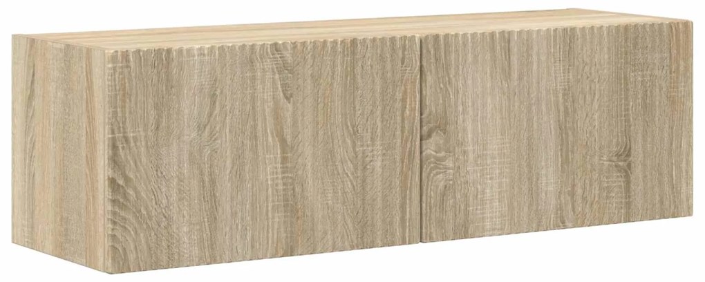 vidaXL Επιτοίχιο 4 pcs Δρύς Sonoma