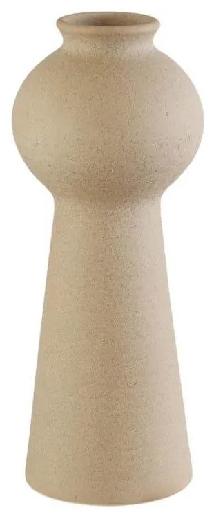 Βάζο Κεραμικό Palma AH-AX74143 41cm Beige Andrea House Κεραμικό