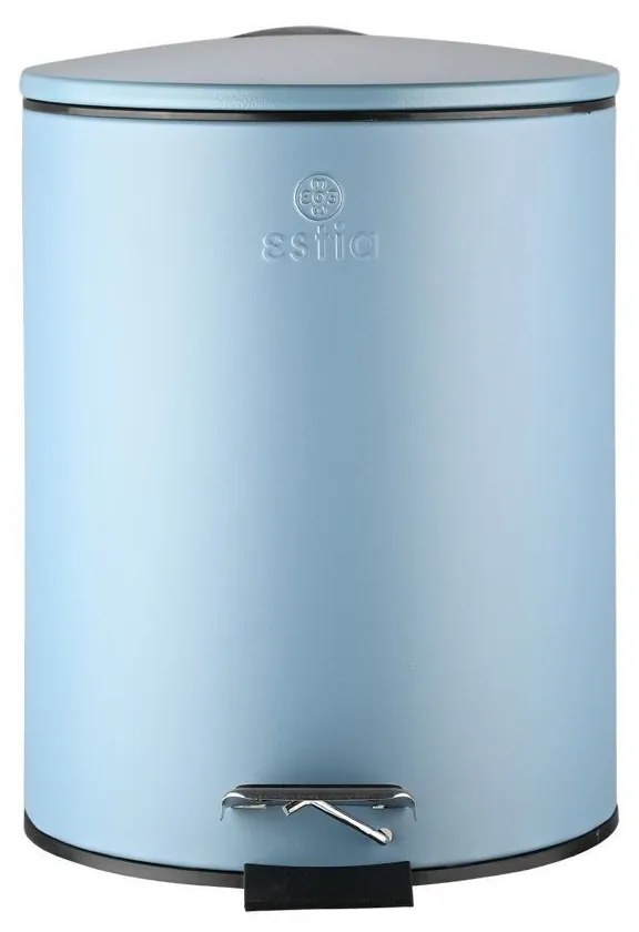 ESTIA ΧΑΡΤΟΔΟΧΕΙΟ ΜΠΑΝΙΟΥ CLASSIC SOFT CLOSE 5lt ΜΑΤ ΜΠΛΕ