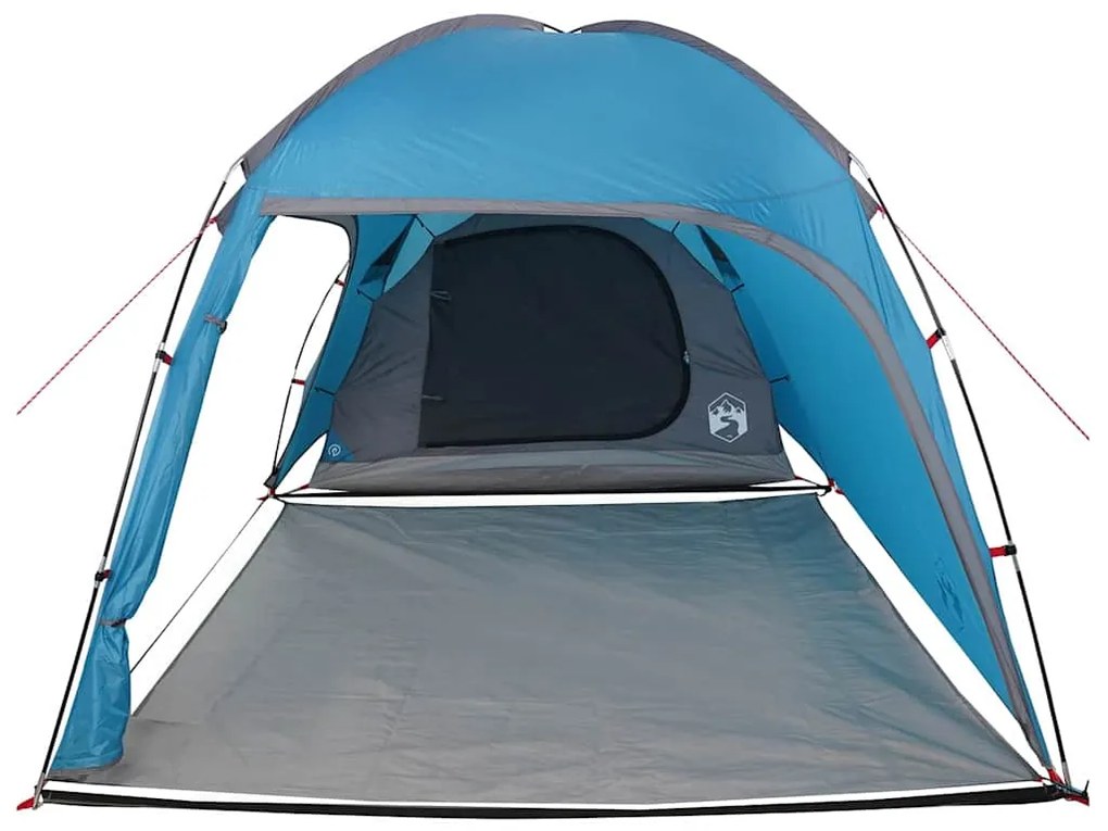 vidaXL Σκηνή Μπλε 370 x 230 x 185 εκ. Πολυέστερ και υαλοβάμβακας