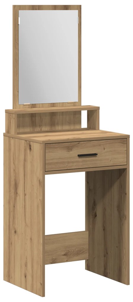 vidaXL Τουαλέτα με Συρτάρια Artisan Oak 50x41x140 εκ