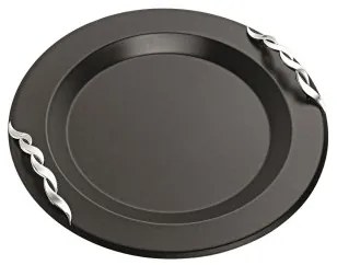 Δίσκος Μαύρος Στρογγυλός 36cm 2128