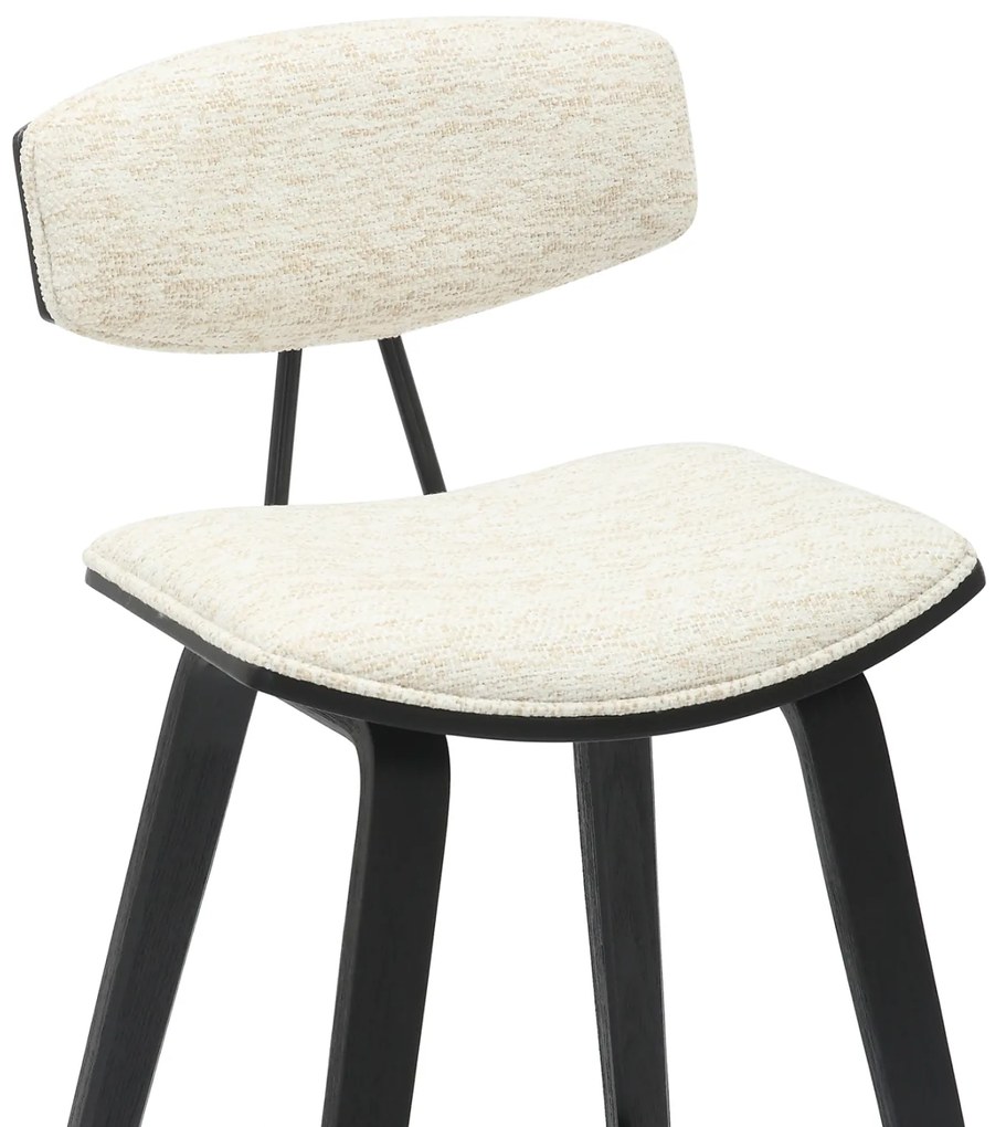 ΣΚΑΜΠΟ ΜΠΑΡ ΜΕΣ.ΥΨΟΥΣ INOVER HM9984.02 ΜΑΥΡΟ ΜΕΤΑΛΛΟ & Κ.Π.-ΕΚΡΟΥ ΥΦΑΣΜΑ 50,5x49x90Υεκ.