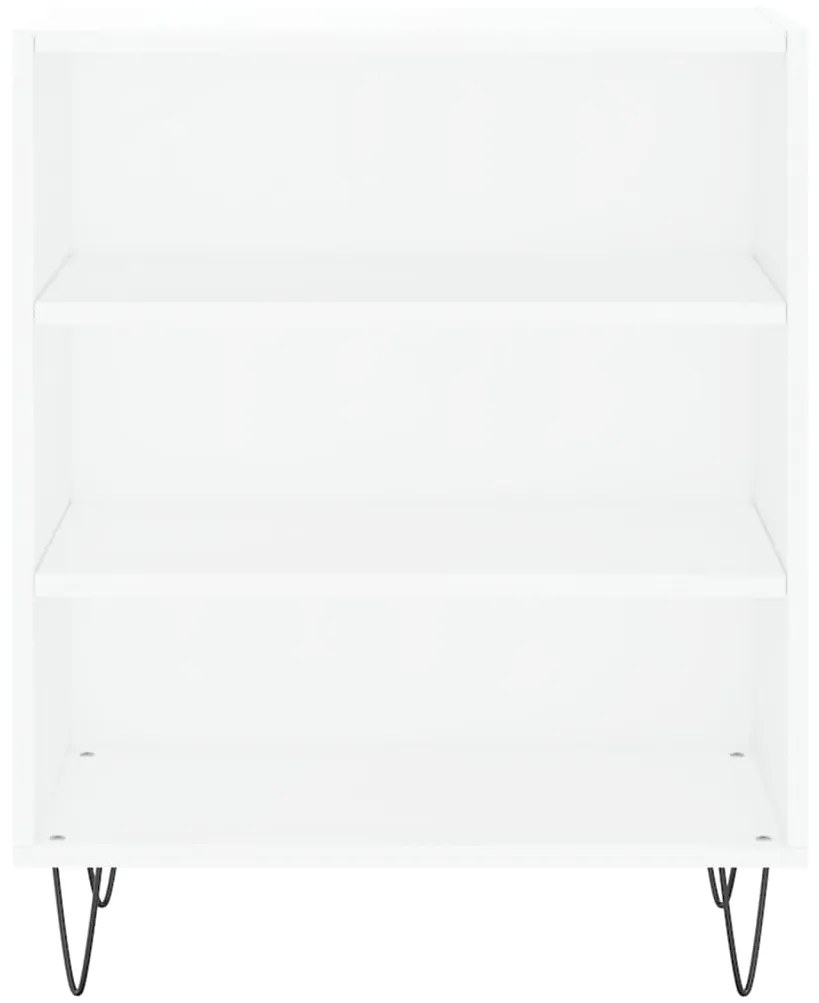 vidaXL Ραφιέρα Λευκή 57 x 35 x 70 εκ. από Επεξεργασμένο Ξύλο