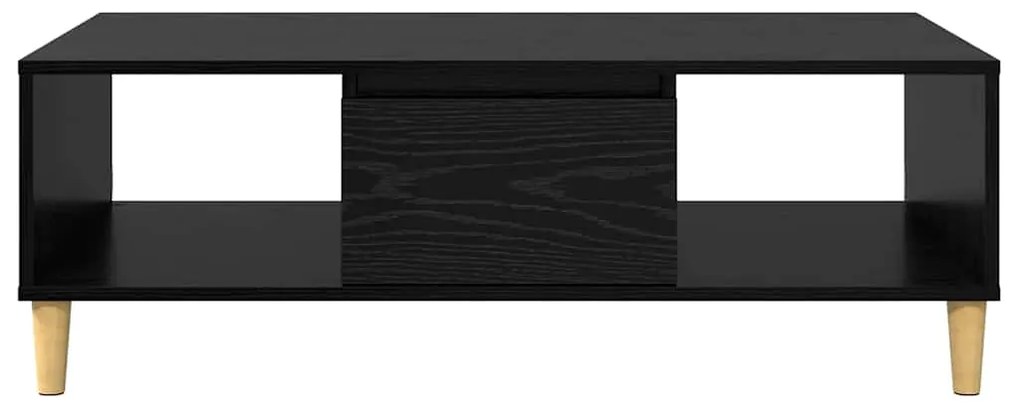 vidaXL με αποθήκευση με πόρτα Μαύρη δρυς 103.5 x 60 x 35 εκ Επεξεργασμένο ξύλο