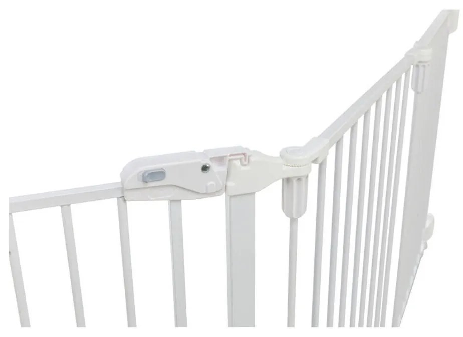 Φράγμα ασφαλείας Trixie Λευκό 62,5-300 x 76,5 cm