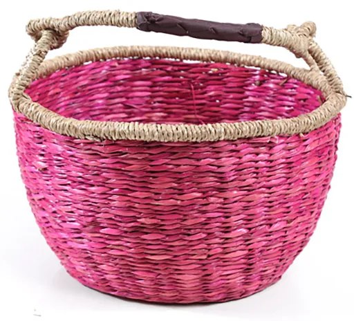 Καλάθι Αποθήκευσης (Φ25x16) Soulworks Pink S 0680039