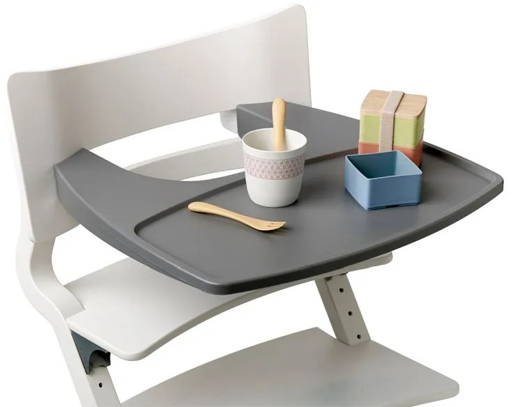 Leander Classic δίσκος για καρέκλα φαγητού Grey