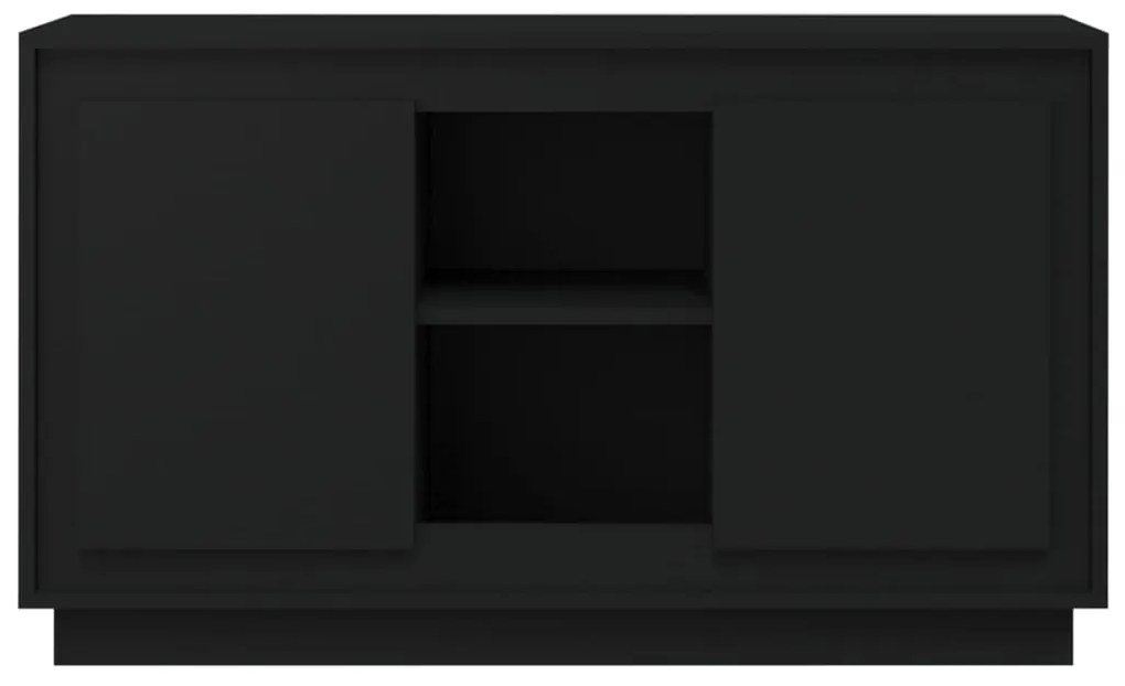 vidaXL Ντουλάπι Μαύρο 102 x 35 x 60 εκ. από Επεξεργασμένο Ξύλο