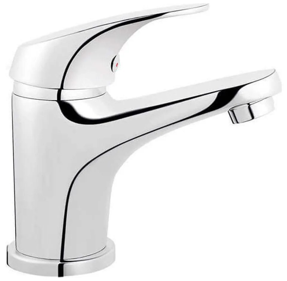 Μπαταρία Νιπτήρος Ferro One BFO2 Chrome Ferro Metal