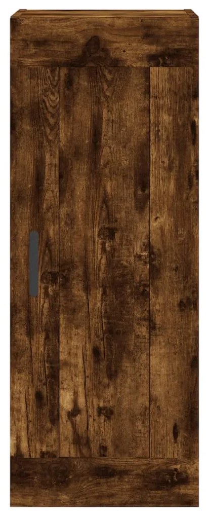 vidaXL Ντουλάπι Καπνιστή δρυς 34,5x34x180 εκ. από Επεξεργασμένο Ξύλο