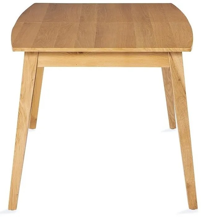Τραπέζι Springfield A112, Δρυς, 75x90x180cm, Επιμήκυνση, Φυσικό ξύλο καπλαμά, Ινοσανίδες μέσης πυκνότητας