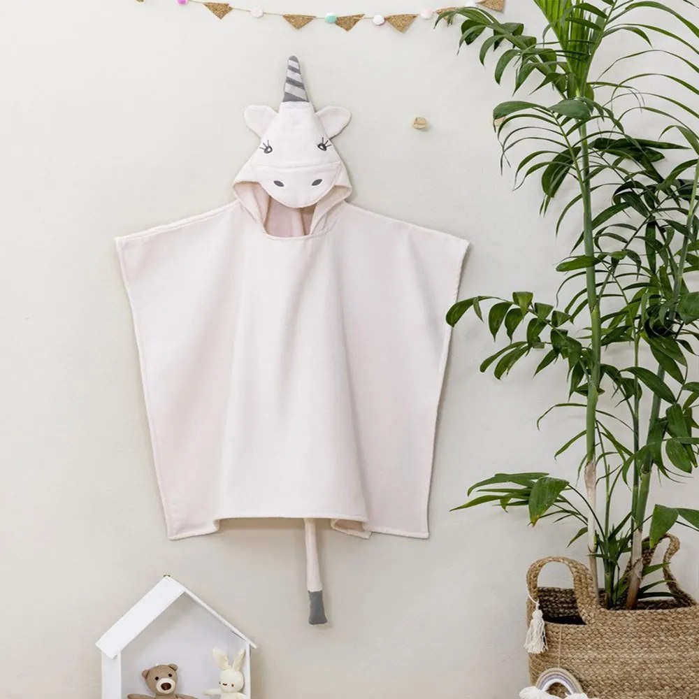 Πόντσο Unicorn Light Pink Nima