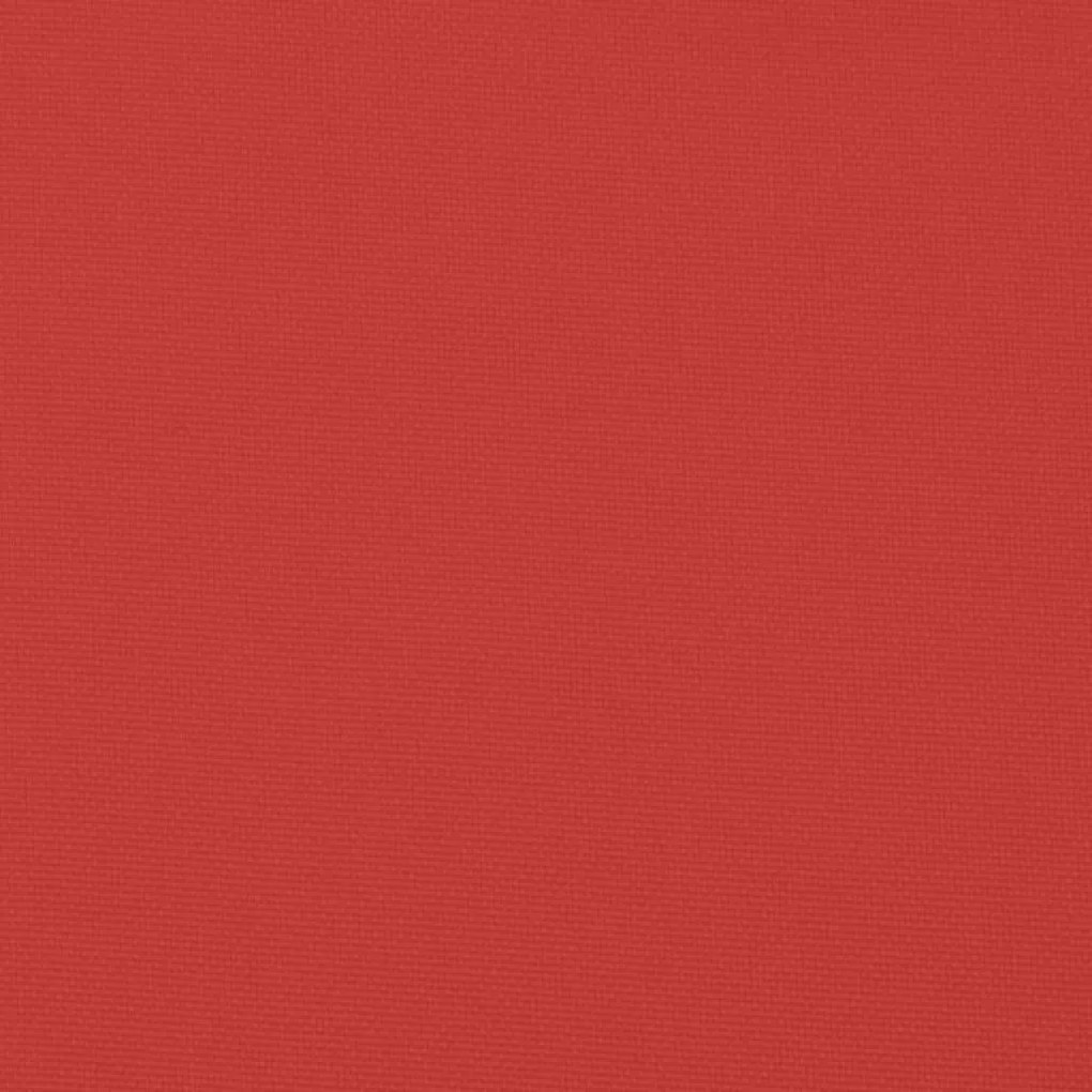 vidaXL Μαξιλάρι Πάγκου Κήπου Κόκκινο 180x50x7 εκ. Ύφασμα Oxford