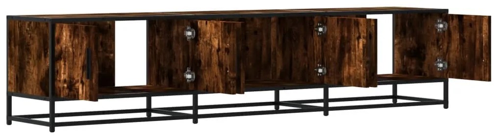 vidaXL Έπιπλο Τηλεόρασης Καπνιστή Δρυς 180x35x41 εκ. Επεξ. Ξύλο