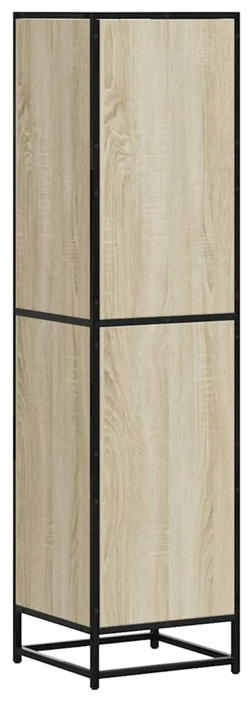 vidaXL Highboard Sonoma Oak Κατασκευασμένο ξύλο και μέταλλο