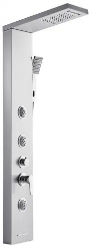 VEVOR Shower Panel Tower System Stainless Steel Column Rainfall Head Massage Jet