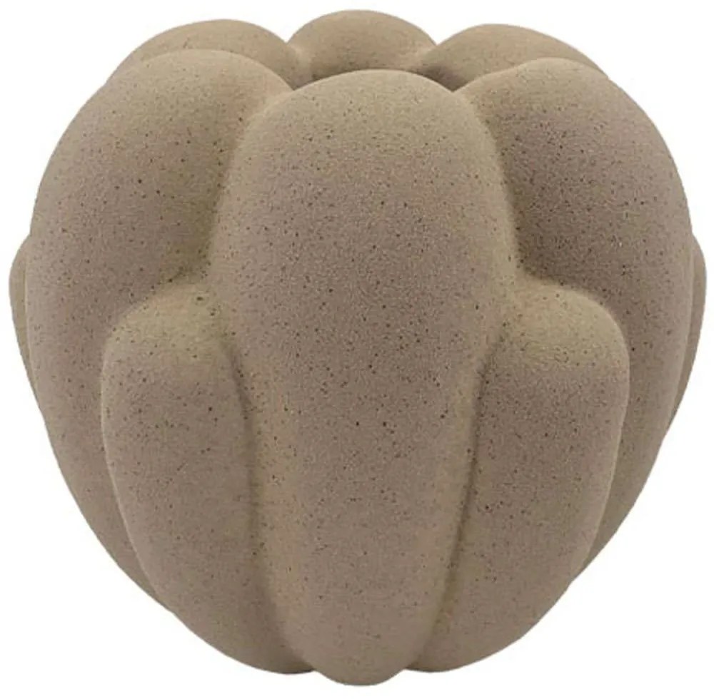 Βάζο 24-15-50055 20,5x18,5cm Brown Marhome Ceramic