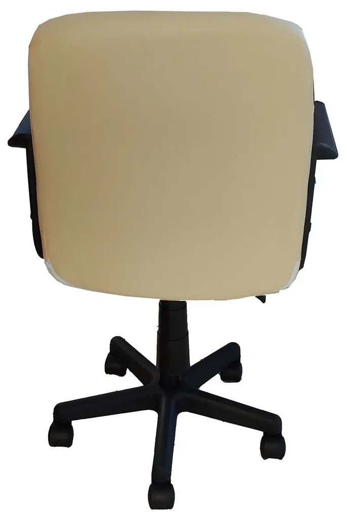Καρέκλα Γραφείου ABA Μπεζ PVC 53x49x85-97cm - 14230014 - 14230014