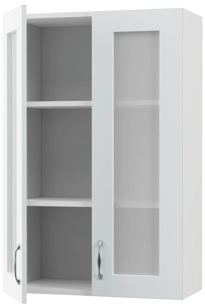 MODEST ΠΑΝΩ ΝΤΟΥΛΑΠΙ-ΒΙΤΡΙΝΑ ΛΕΥΚΟ 60X30X92ΕΚ