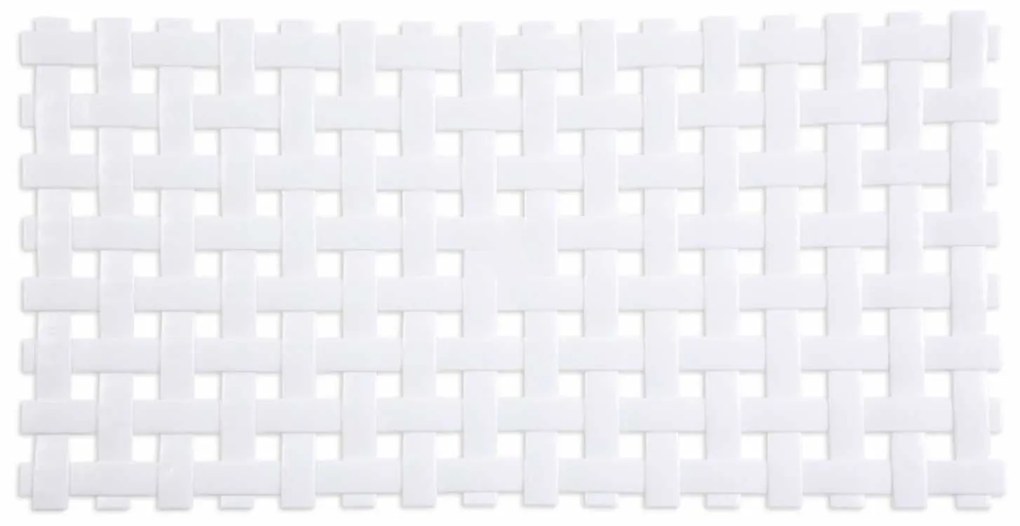 Πατάκι Αντιολισθητικό Plexo 00265.001 White 36Χ72 36x72cm PVC