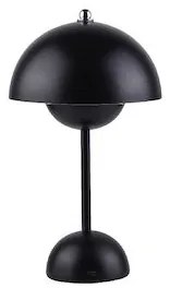 Rechargeable LED 1.5W 3CCT Touch Table Lamp Black D:10x24cm 3059-Black