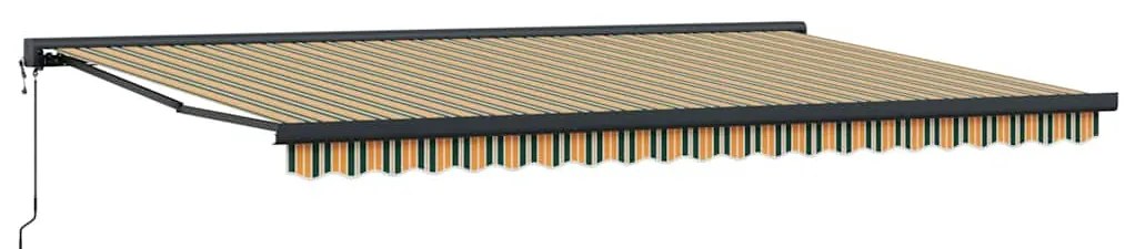 vidaXL Αυτόματο Ρέλι Πράσινο και Κίτρινο 500x300εκ