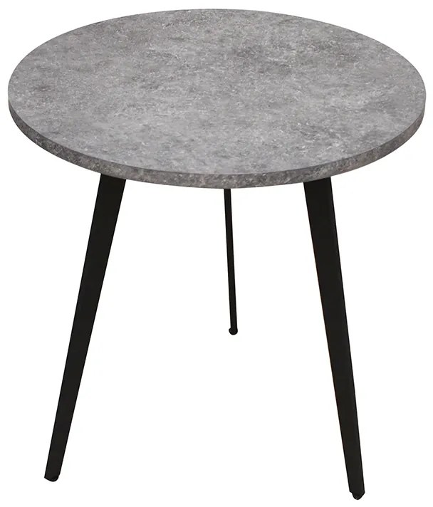 MELODY CONCRETE MDF Φ50Χ50εκ. ΤΡΑΠΕΖΙ ΣΑΛΟΝΙΟΥ Φ50Χ50εκ.