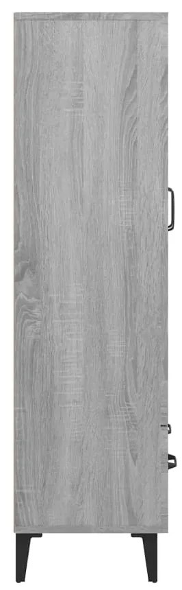 vidaXL Ντουλάπα Γκρι Sonoma 70 x 31 x 115 εκ. από Επεξεργασμένο Ξύλο