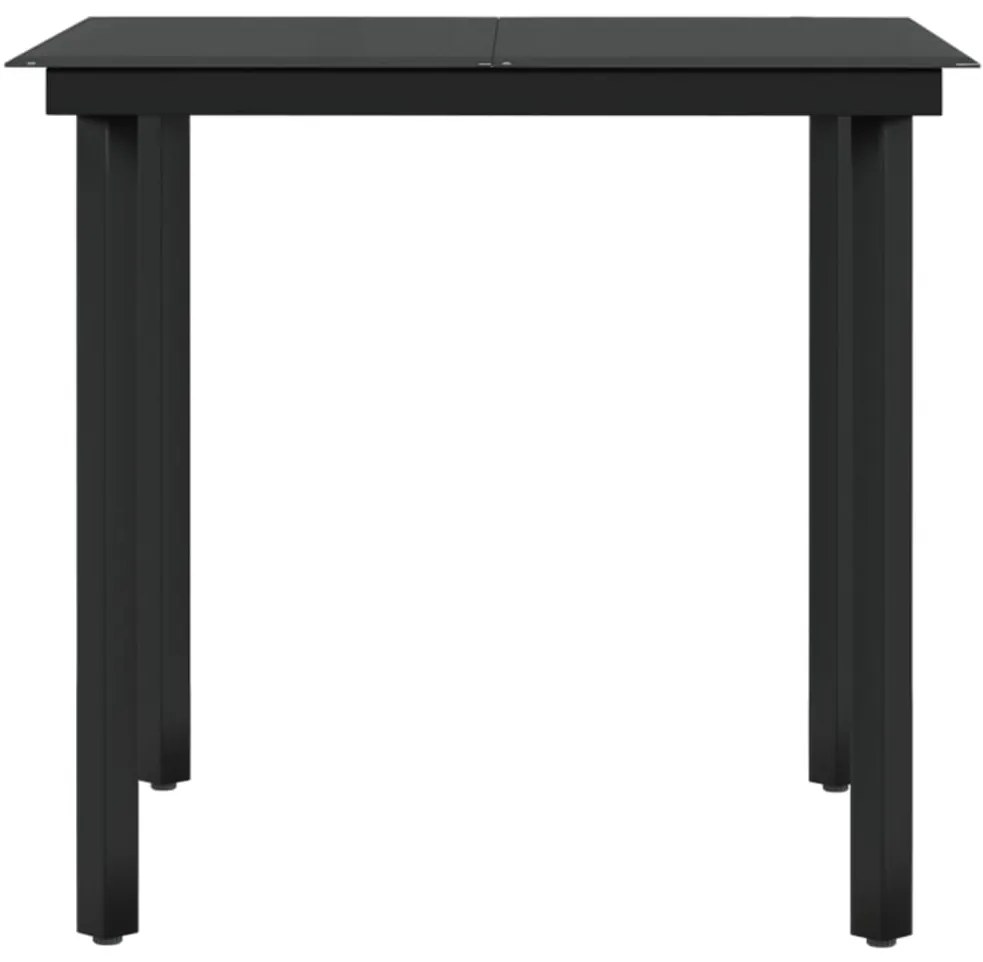 vidaXL Σετ Τραπεζαρίας Κήπου 5 Τεμαχίων Καφέ με Μαξιλάρια