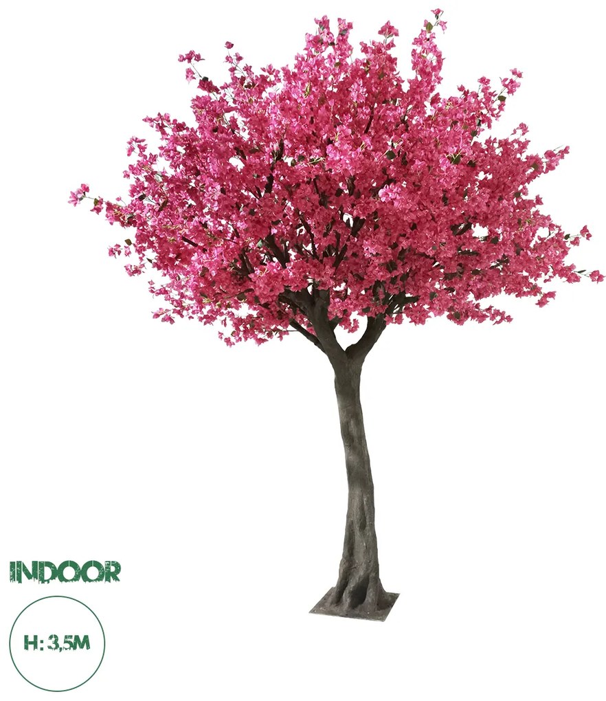 20363 GloboStar®  Artificial Garden RHODODENDRON TREE 20363 Τεχνητό Διακοσμητικό Δέντρο Ροδόδενδρο Υ350cm